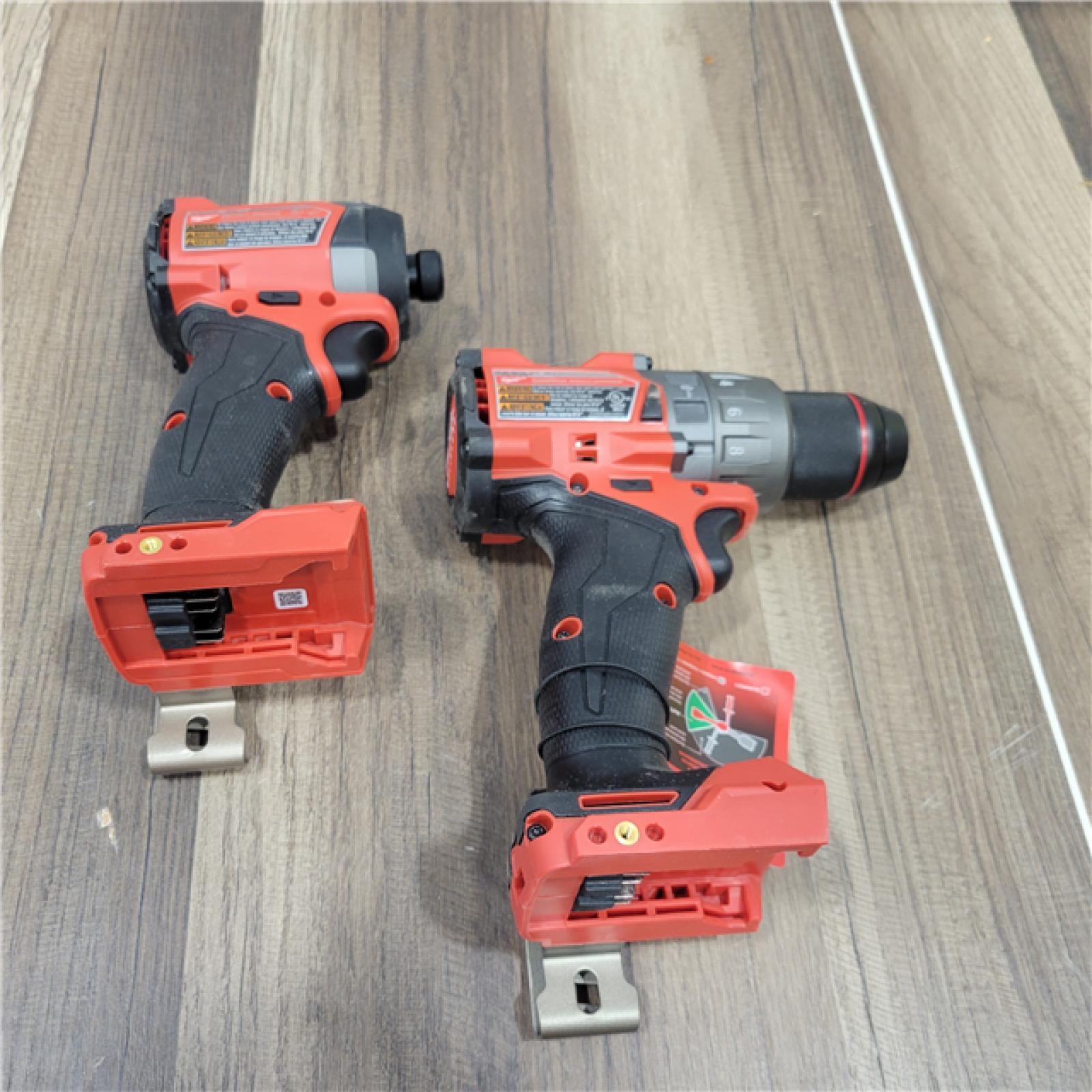 AS-IS MILWAUKEE M18 18-Volt Lithium-Ion Brushless Cordless FUEL Combo Kit (5-Tool) with 2-Batteries, 1-Charger, and Tool Bag