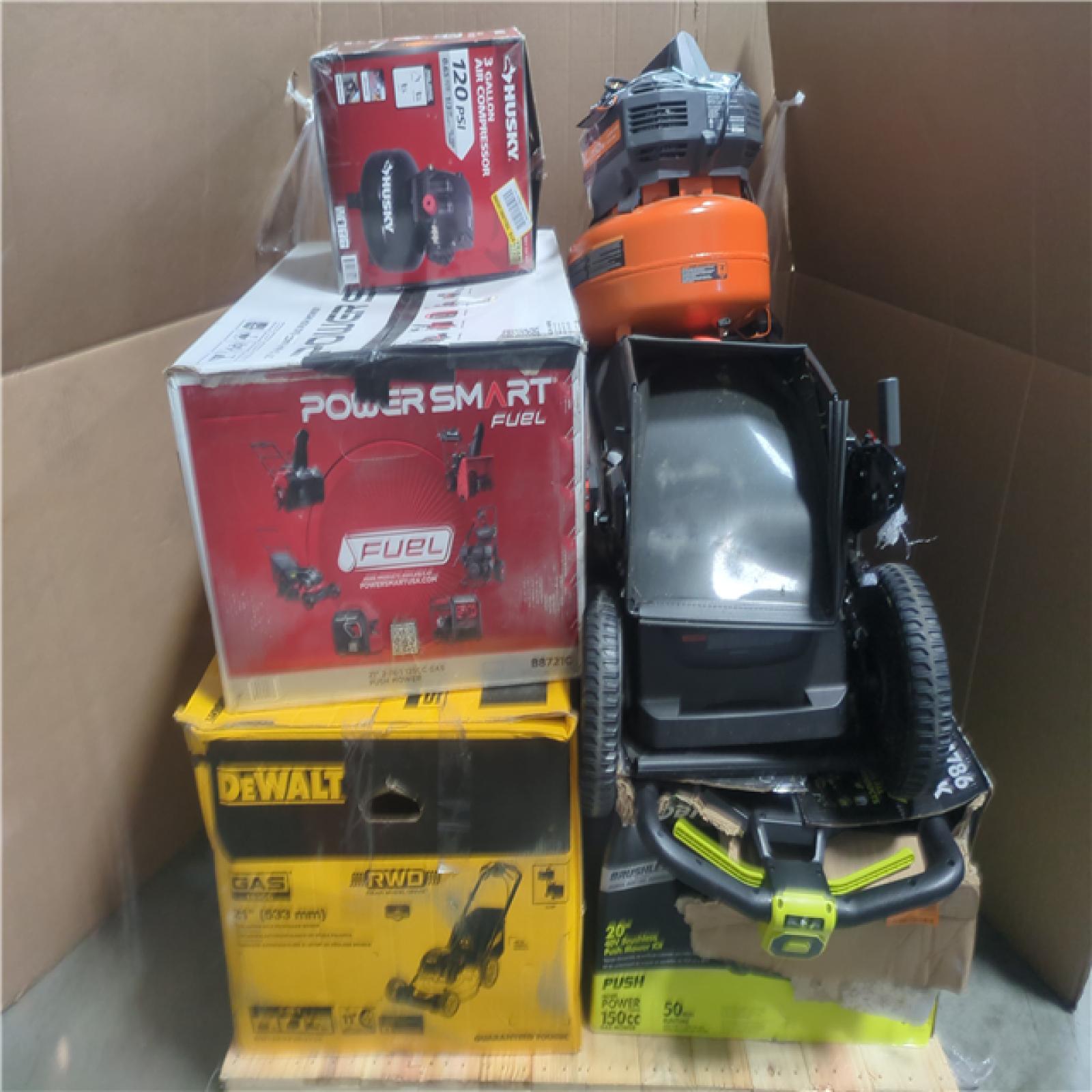 CALIFORNIA AS-IS OUTDOOR POWER EQUIPMENT