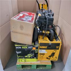 CALIFORNIA AS-IS OUTDOOR POWER EQUIPMENT