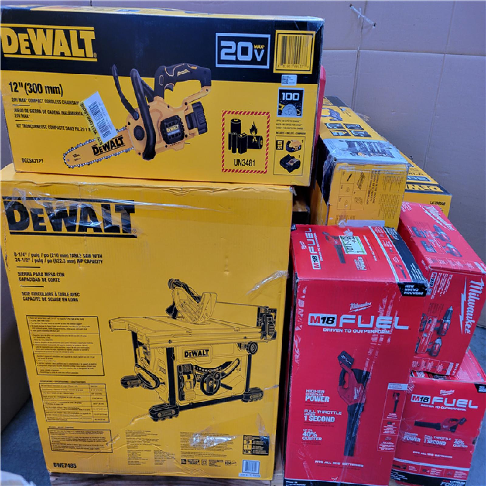 CALIFORNIA AS-IS TOOL PALLET