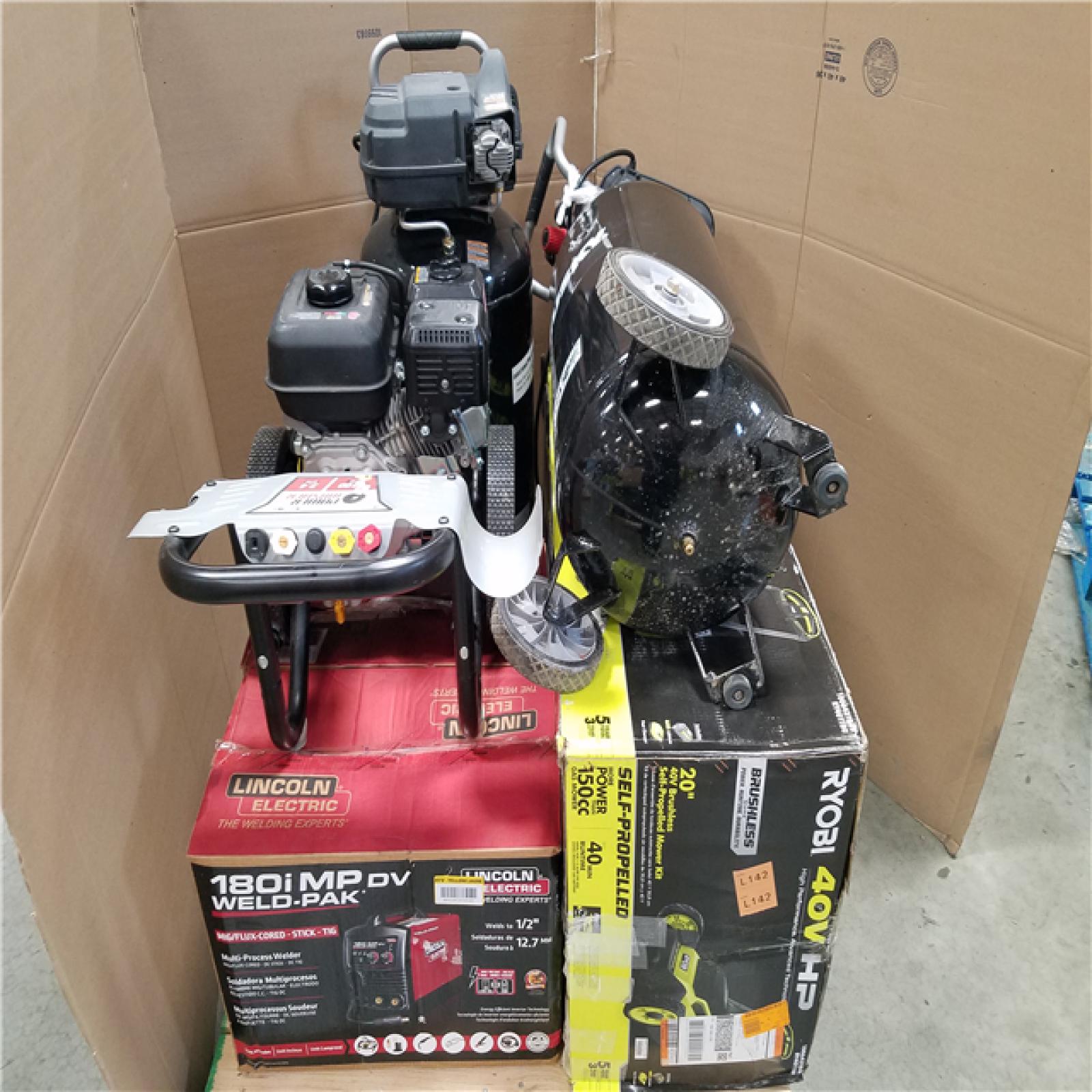 CALIFORNIA AS-IS OUTDOOR POWER EQUIPMENT
