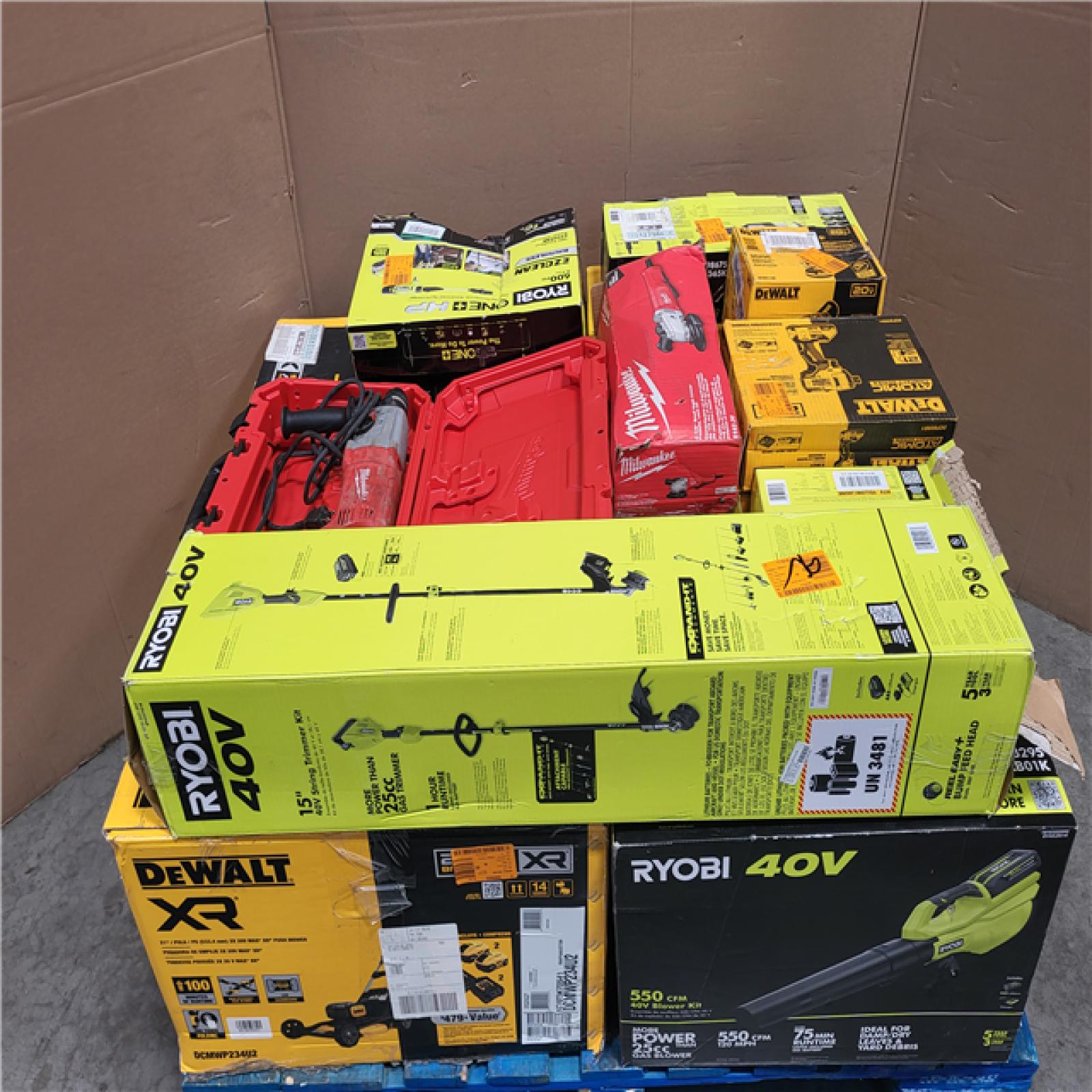 CALIFORNIA AS-IS TOOL PALLET