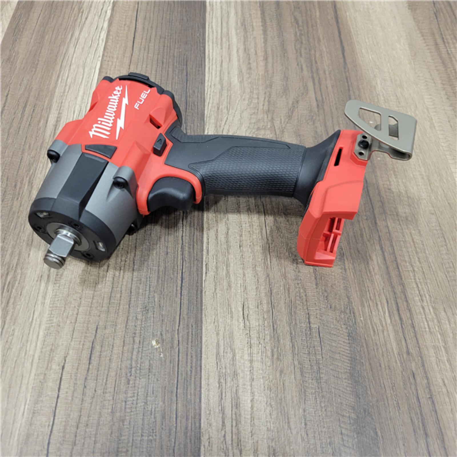 AS-IS Milwaukee M18 18V Fuel 1/2  Mid-Torque Impact Wrench Cordless Lithium-Ion Brushless with Friction Ring 2962-20