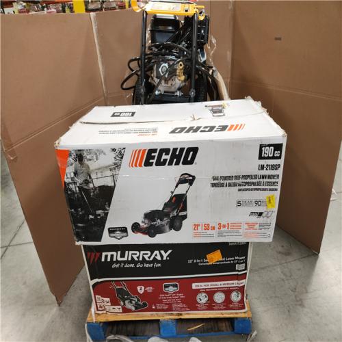CALIFORNIA AS-IS OUTDOOR POWER EQUIPMENT