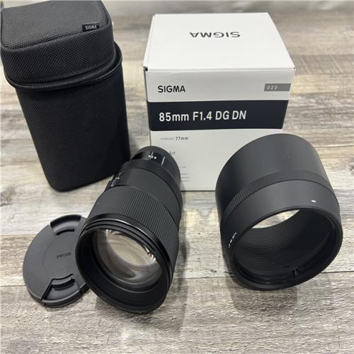 AS-IS Sigma 85mm f/1.4 DG DN Art Lens for Sony E