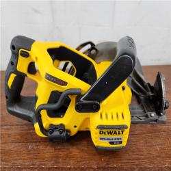 AS-IS DeWalt FLEXVOLT 60V MAX Cordless Brushless 7-1/4 in. Wormdrive Style Circular Saw (Tool-Only)