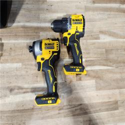 HOUSTON LOCATION - AS-IS DEWALT 2 TOOL COMBO KIT W/ (2) BATTERY & CHARGER