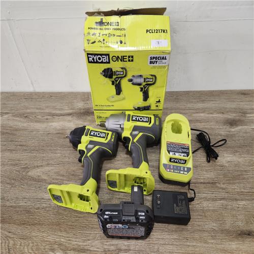 Phoenix Location NEW RYOBI ONE+ 18V Cordless 2-Tool Combo Kit with 1/2 in. Impact Wrench, 3/8 in. Impact Wrench, 2.0 Ah Battery, and Charger