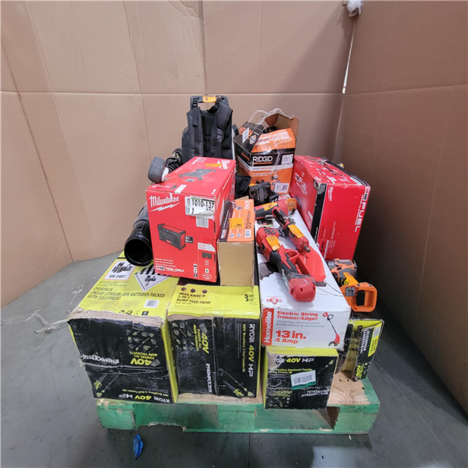 CALIFORNIA AS-IS TOOL PALLET