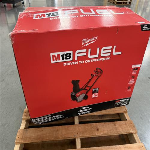 California AS-IS Milwaukee 21 Snow Blower  Includes (2) Batteries & Charger