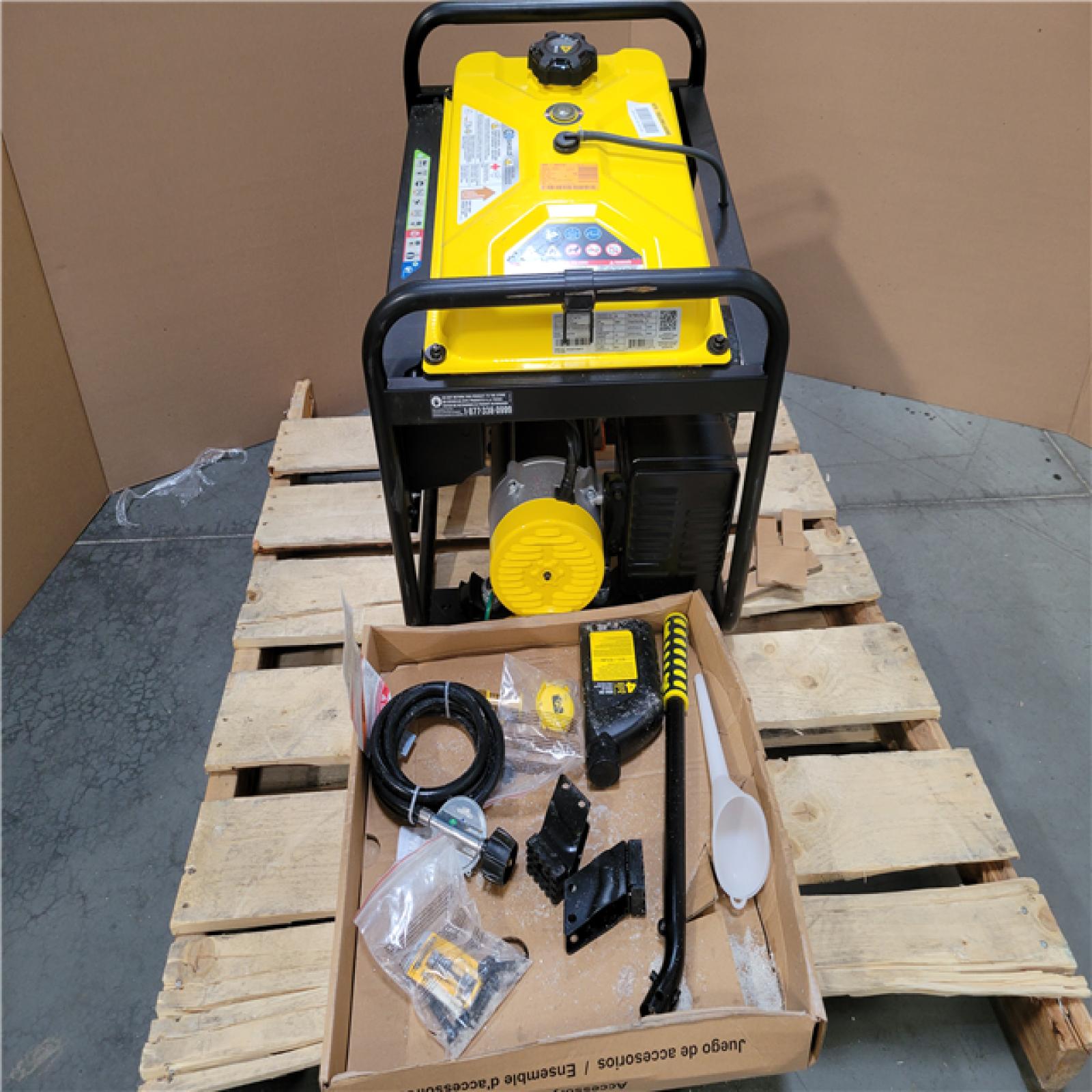 CALIFORNIA AS-IS CHAMPION PORTABLE GENERATOR