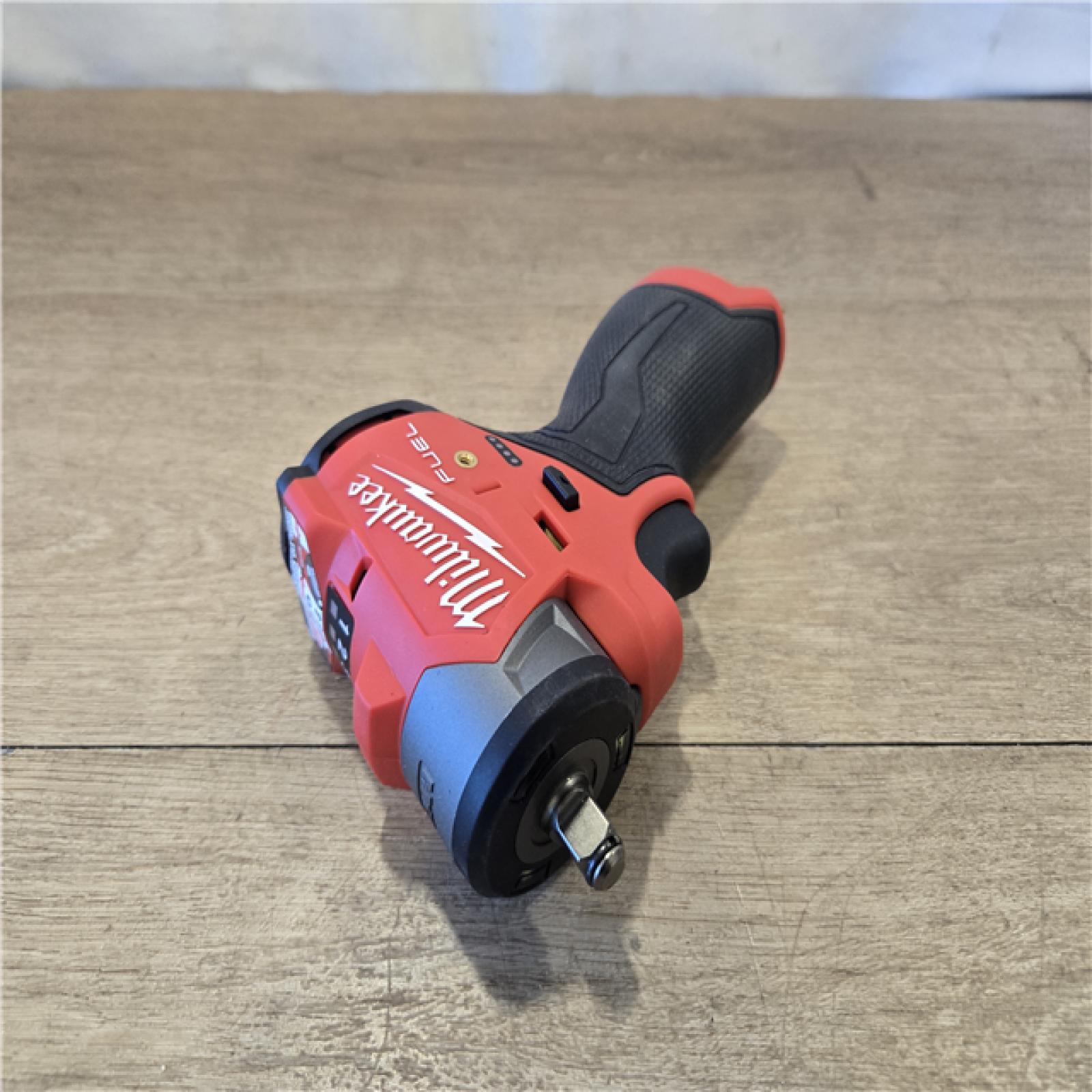 AS-IS Milwaukee FUEL 12V Cordless 3/8 in. Sub Compact Impact Wrench (Tool-Only)