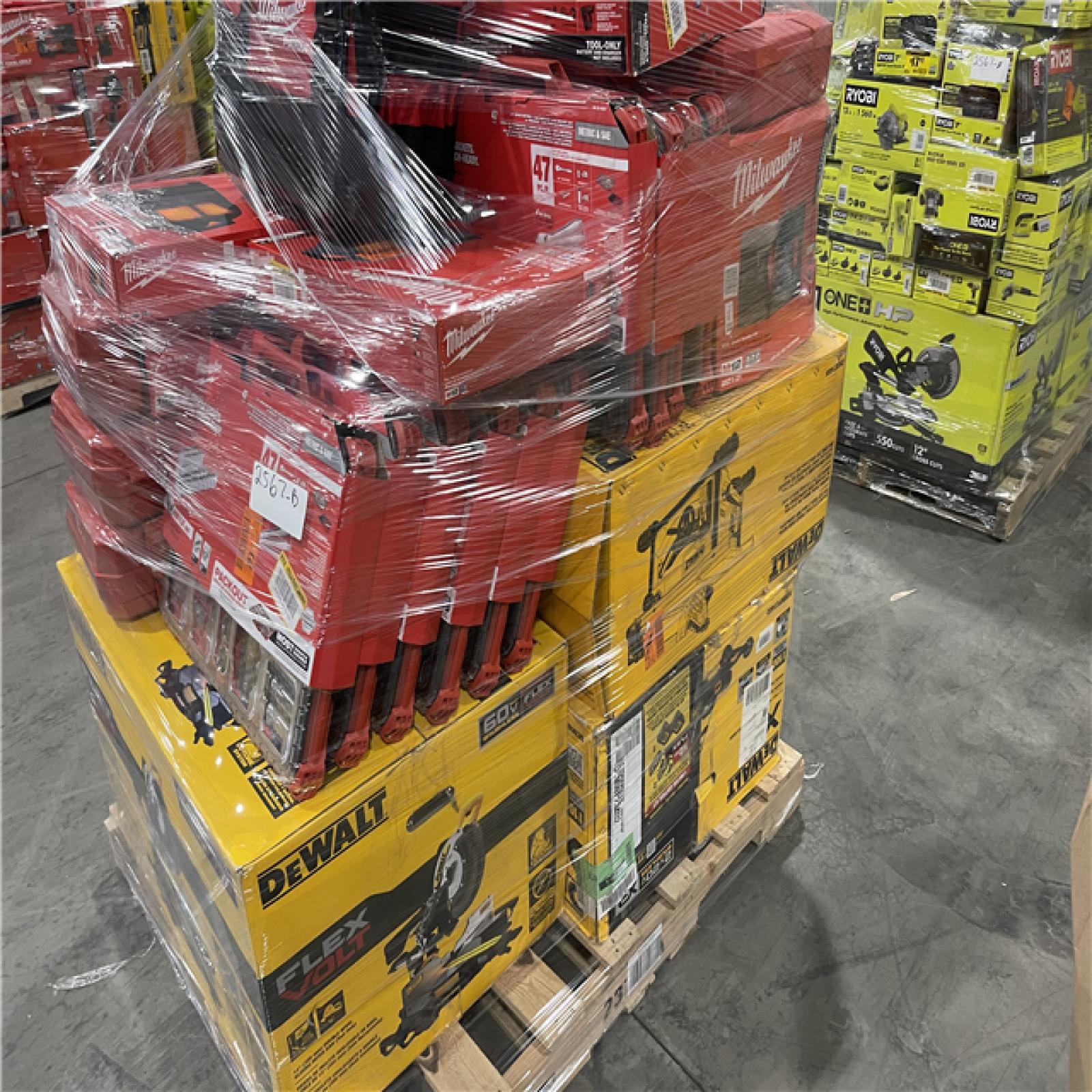 Pittston Location As-Is Power Tools Partial Truckload (12 Pallets) 2567-B