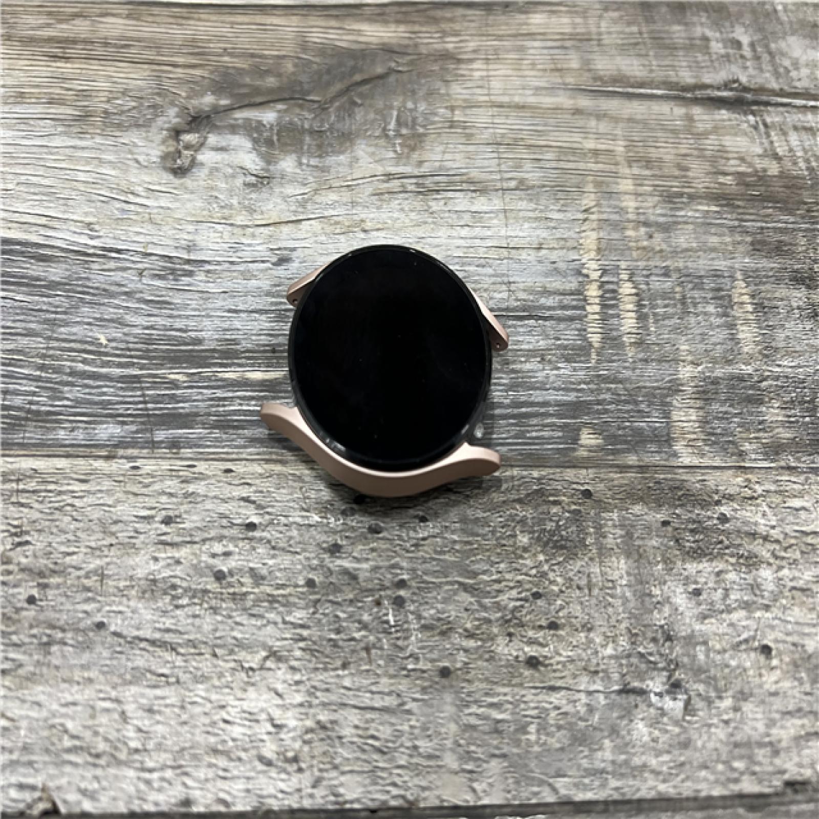 AS-IS Samsung Galaxy Watch4 40mm Bluetooth and WiFi Smart Watch, Pink Gold