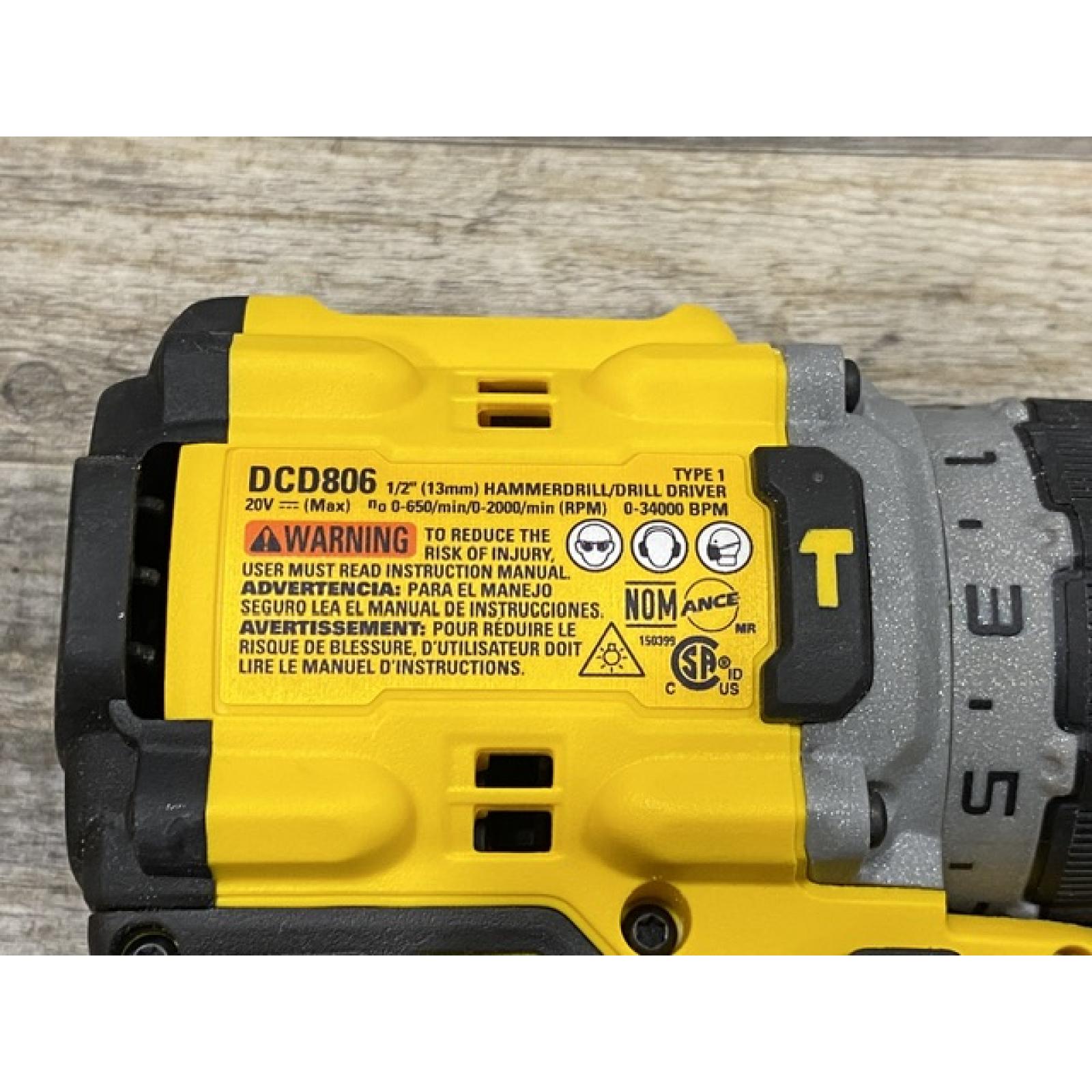 AS-IS DEWALT 20V XR Lithium-Ion Cordless 2-Tool Combo Kit