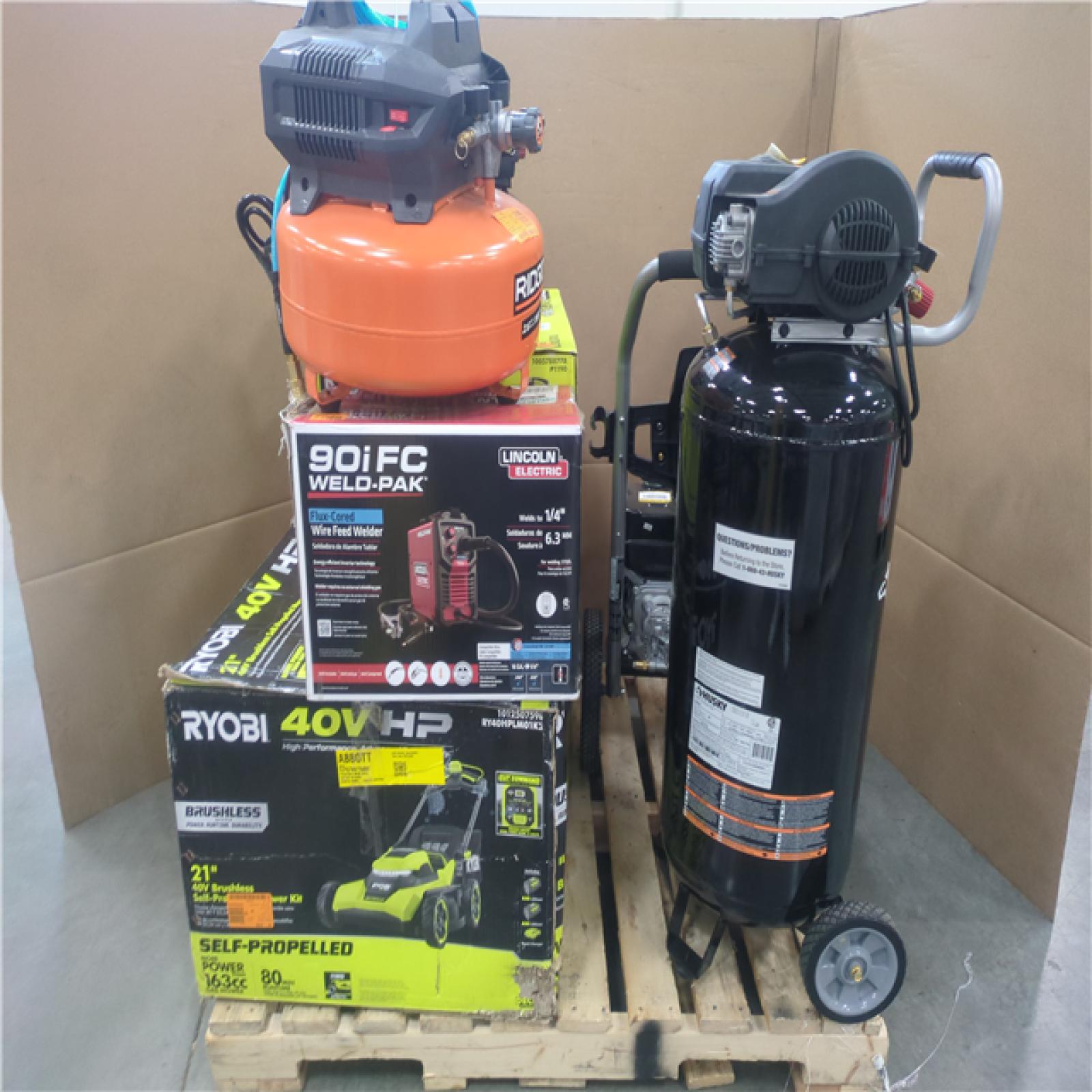 CALIFORNIA AS-IS OUTDOOR POWER EQUIPMENT