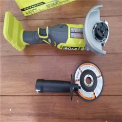 CALIFORNIA AS-IS RYOBI ONE+18V 4-1/2ANGLE GRINDER(TOOL ONLY)