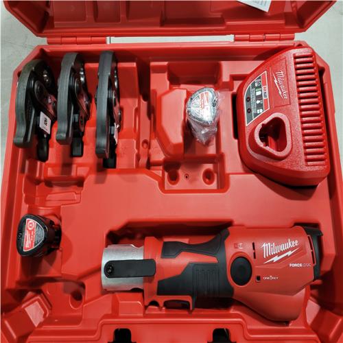 CALIFORNIA AS-IS MILWAUKEE M12 FORCE LOGIC PRESS TOOL