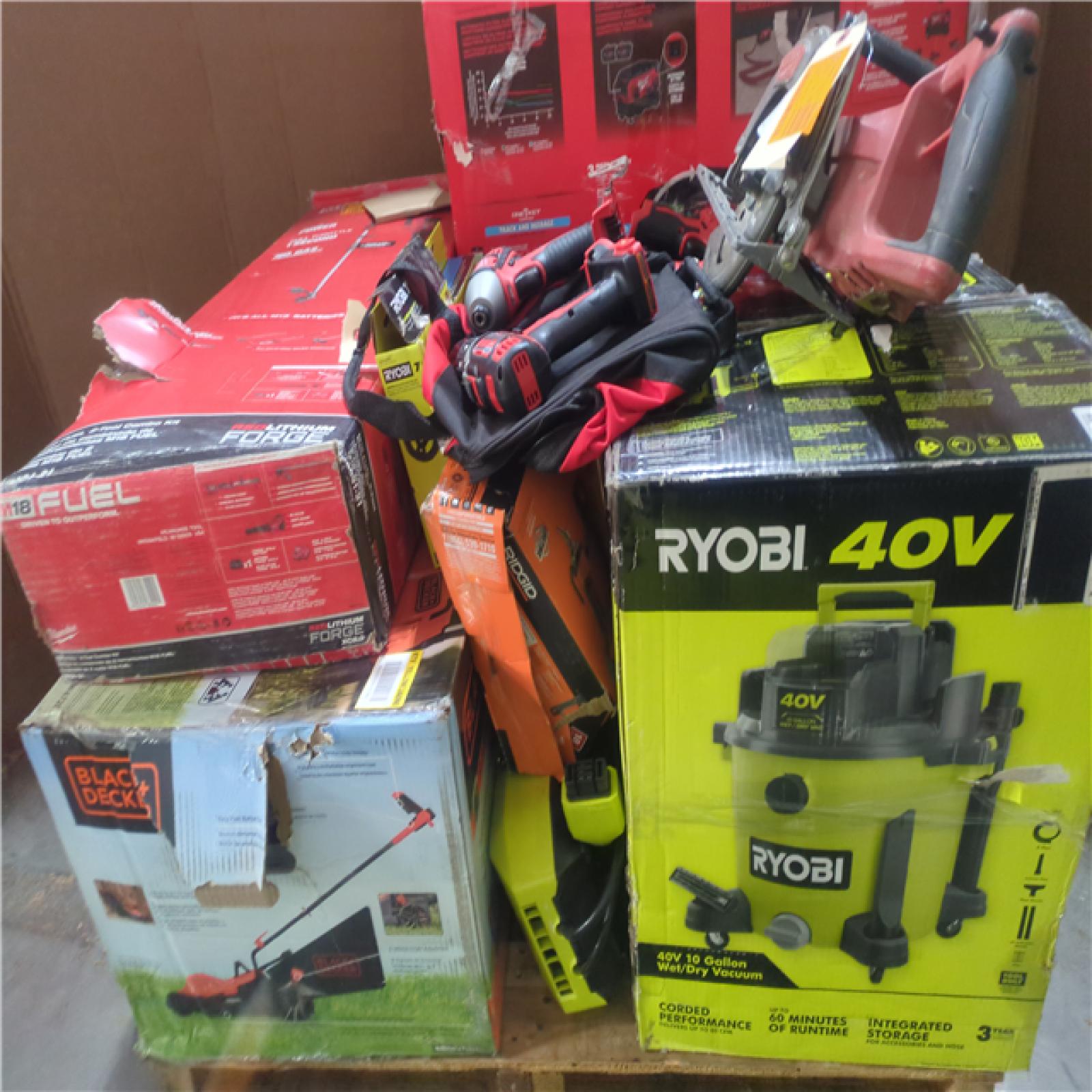 California AS-IS Tool Pallet