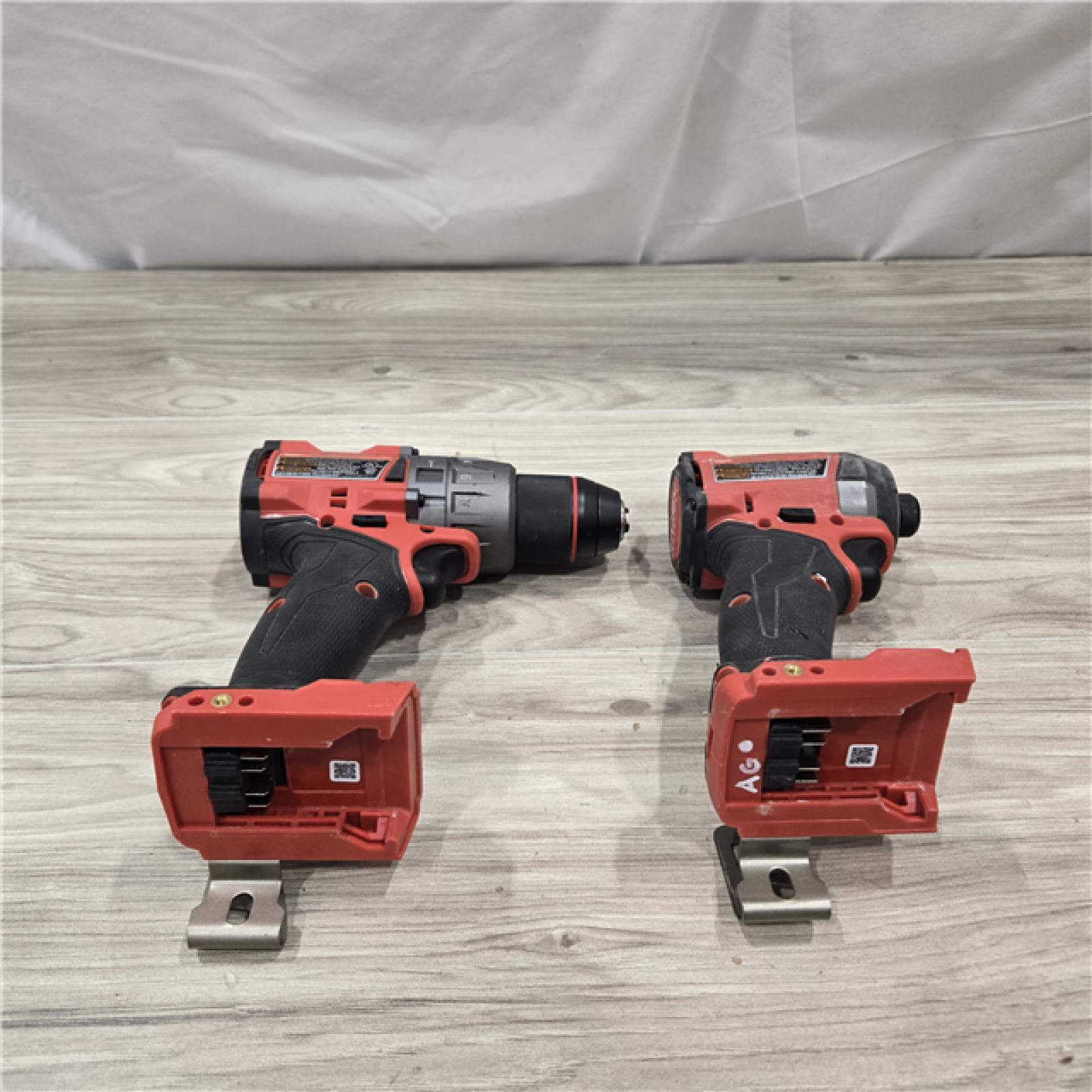 AS-IS MILWAUKEE FUEL 18V Cordless Hammer Drill and Impact Driver Combo Kit