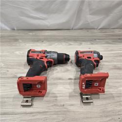 AS-IS MILWAUKEE FUEL 18V Cordless Hammer Drill and Impact Driver Combo Kit