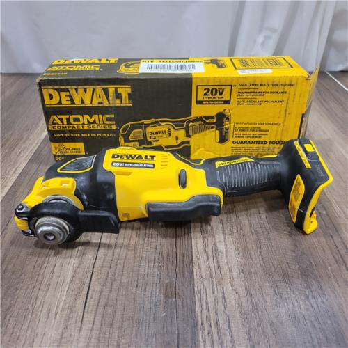 AS-IS ATOMIC DEWALT  20V MAX Cordless Brushless Oscillating Multi Tool (Tool Only)