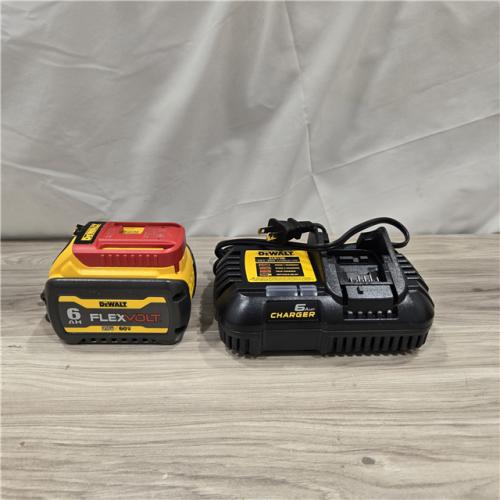 AS-IS DEWALT FLEXVOLT 20V/60V MAX Lithium-Ion 6.0Ah Battery Pack Kit
