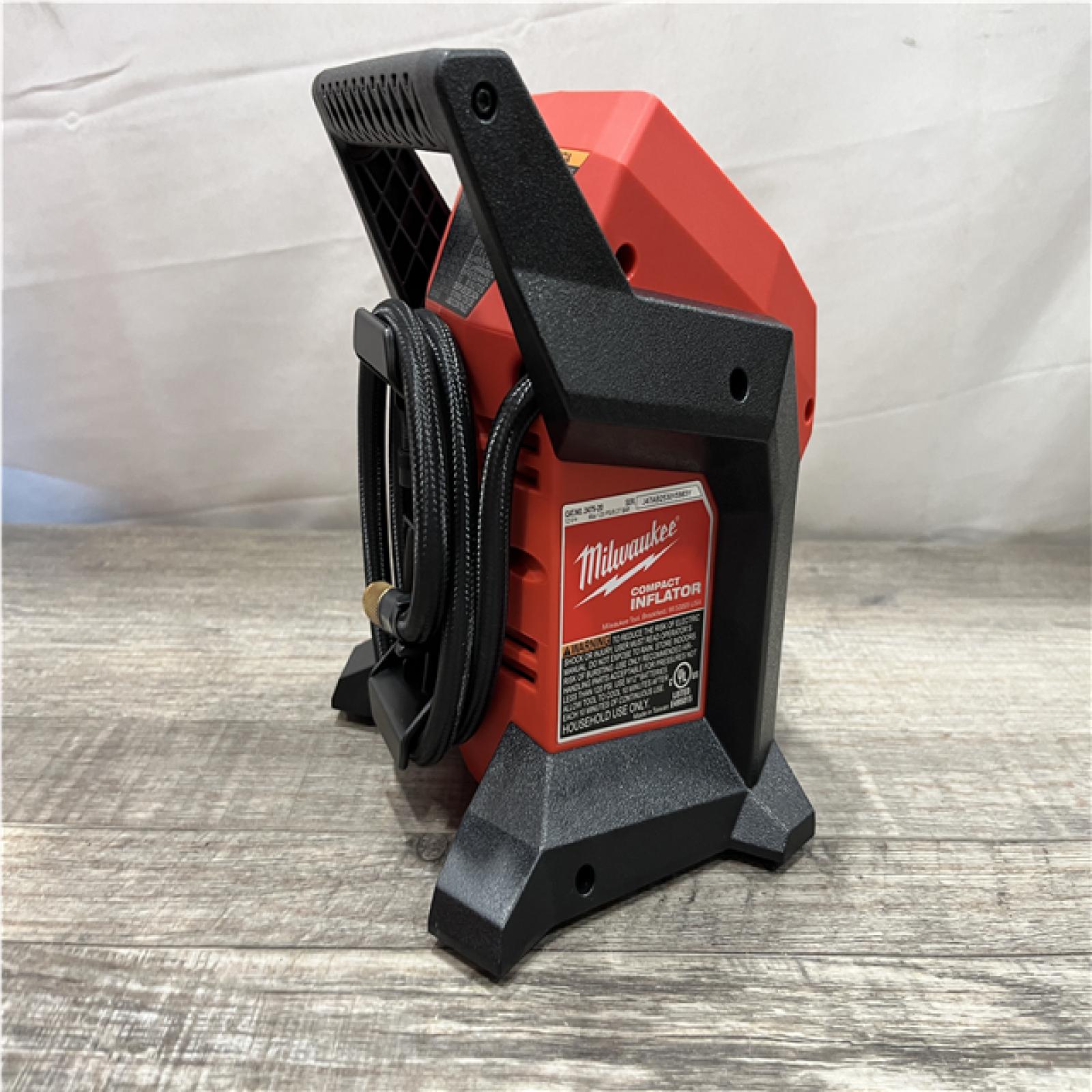 AS-IS Milwaukee 12-Volt Lithium-Ion Cordless Electric Portable Inflator (Tool-Only)