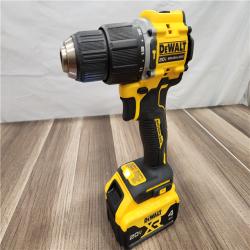 GOOD DEWALT ATOMIC 20-Volt Lithium-Ion Cordless 1/2 in. Compact Hammer Drill with 4.0Ah Battery, Charger and Bag