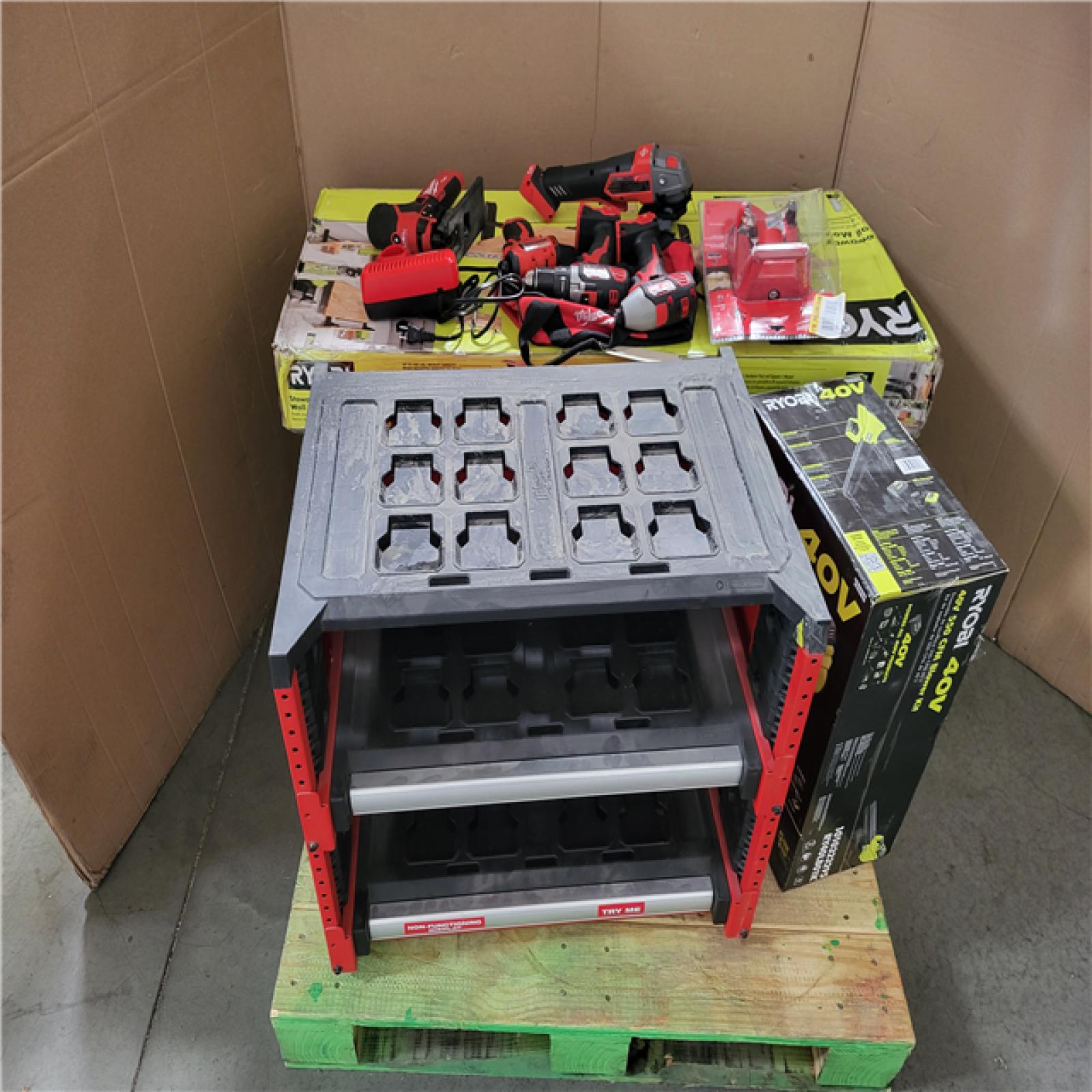 CALIFORNIA AS-IS TOOL PALLET