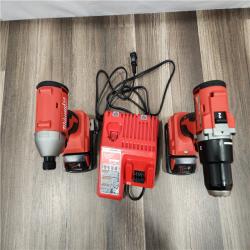 AS-IS - Milwaukee M18 Compact Brushless 2-Tool Combo Kit