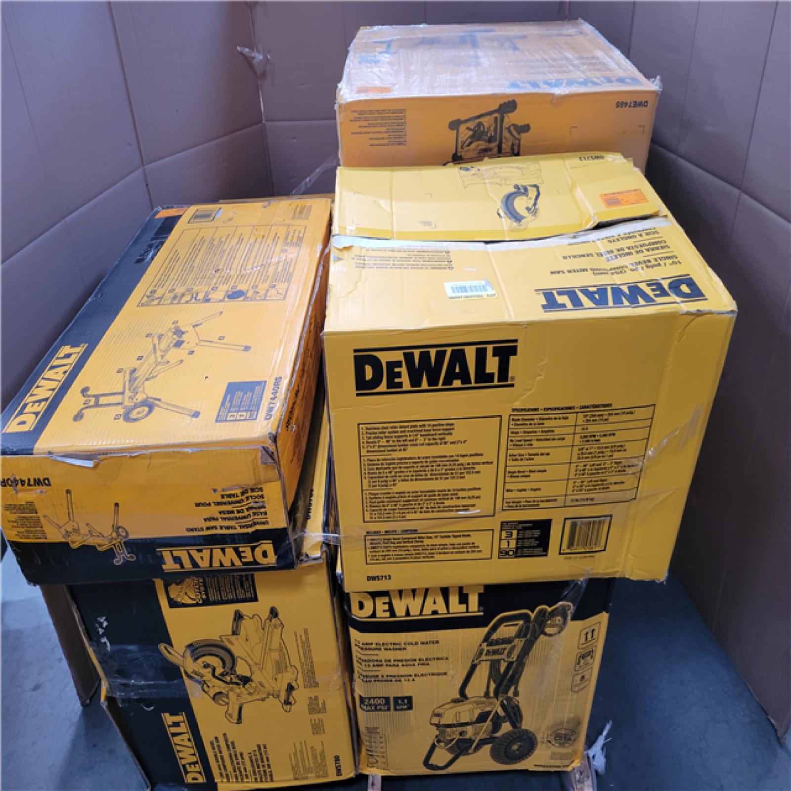 CALIFORNIA AS-IS TOOL PALLET