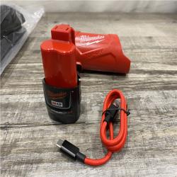 AS-IS Milwaukee Men's Large 12-Volt Lithium-Ion Cordless Tough Shell Black Heated Jacket Kit