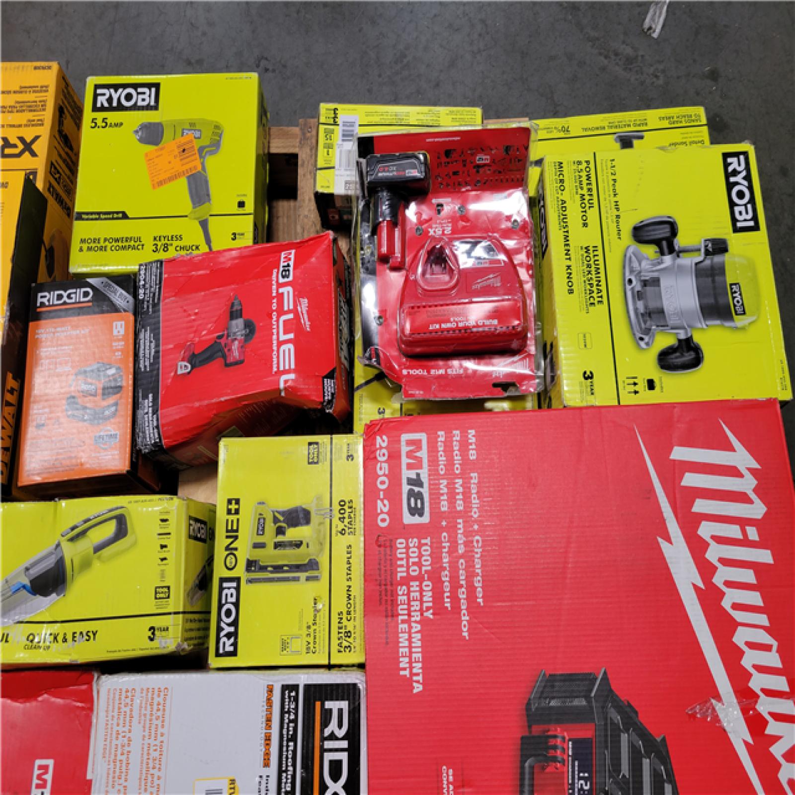 CALIFORNIA AS-IS TOOL PALLET