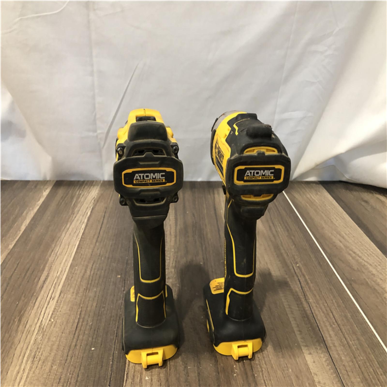 AS-IS DEWALT ATOMIC 20-Volt MAX Lithium-Ion Cordless Combo Kit