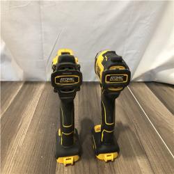AS-IS DEWALT ATOMIC 20-Volt MAX Lithium-Ion Cordless Combo Kit
