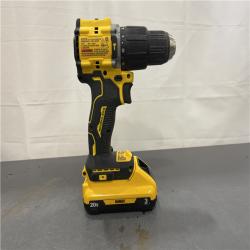 AS-IS - DEWALT ATOMIC 20-Volt Lithium-Ion Cordless 1/2 in. Compact Hammer Drill Kit