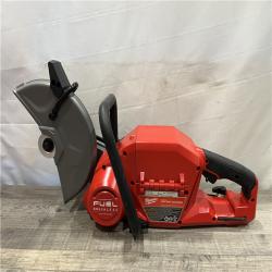 AS-IS Milwaukee FUEL ONE-KEY 18V Lithium-Ion Brushless Cordless 9 in. Cut Off Saw (Tool-Only)