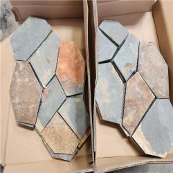 Phoenix AS-IS Daltile Natural Stone Collection Mongolian Spring 12 in. x 24 in. Slate Flagstone Floor and Wall Tile (121 sq. ft. /9 case)