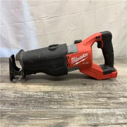 AS-IS Milwaukee FUEL 18V Lithium-Ion Brushless Cordless Super SAWZALL Orbital Reciprocating Saw (Tool-Only)