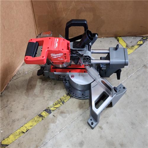 HOUSTON LOCATION - AS-IS Milwaukee M18 FUEL 7-1/4 in. Cordless Brushless Dual-Bevel Sliding Compound Miter Saw (Tool Only)