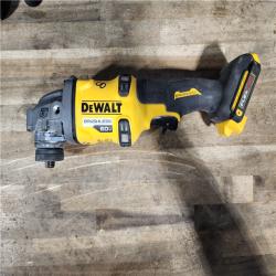 HOUSTON LOCATION - AS-IS DeWalt FLEXVOLT 60V Cordless 4-1/2 to 6 in. Grinder Kit (Battery & Charger)