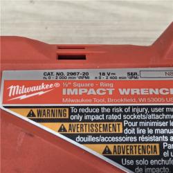 AS-IS Milwaukee M18 1/2 in. Cordless Brushless High Torque Impact Wrench Kit