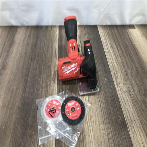 AS-IS Milwaukee  FUEL 12V Lithium-Ion Brushless Cordless 3 in. Cut Off Saw (Tool-Only)