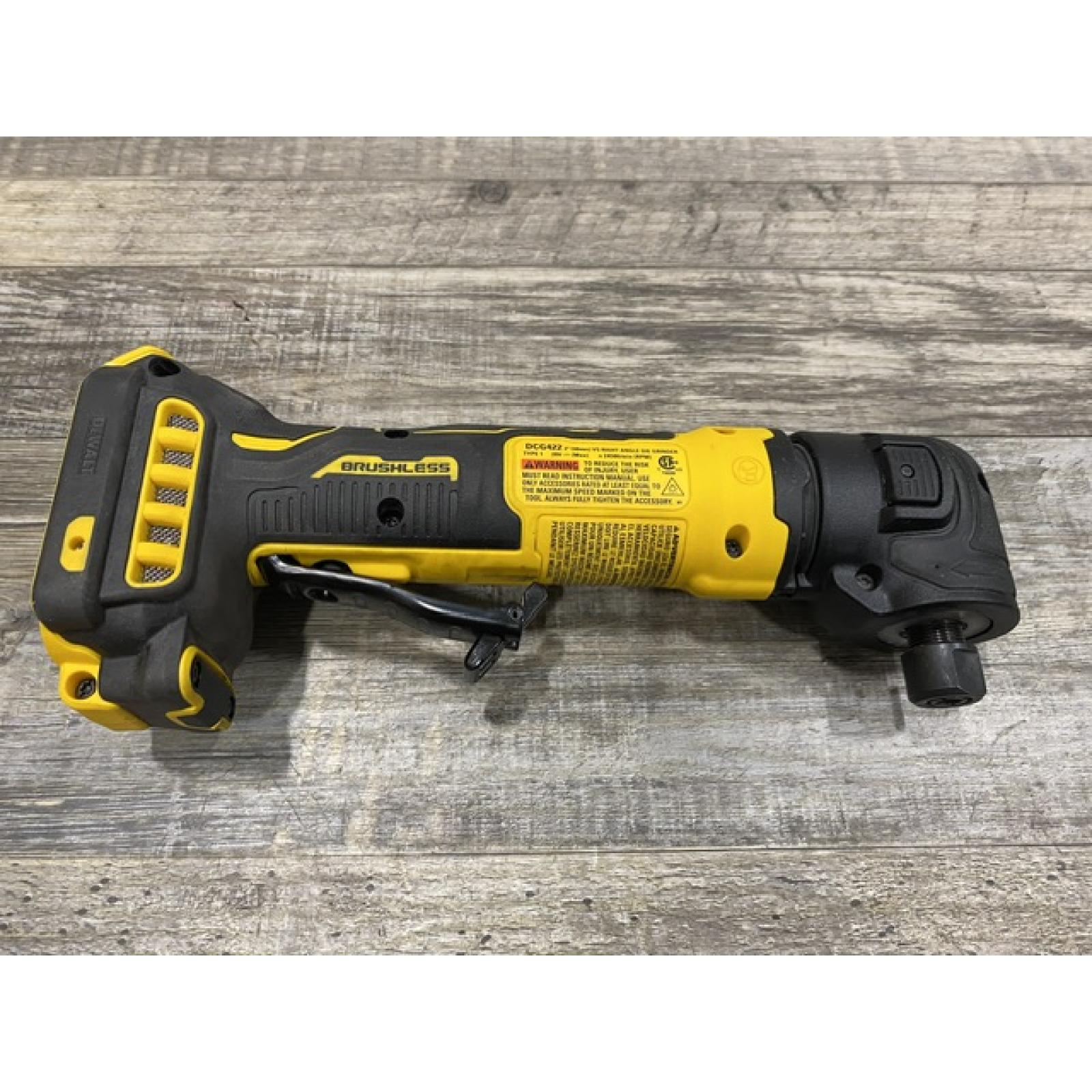 AS-IS DEWALT Atomic 20V MAX Cordless Right Angle Die Grinder (Tool Only)
