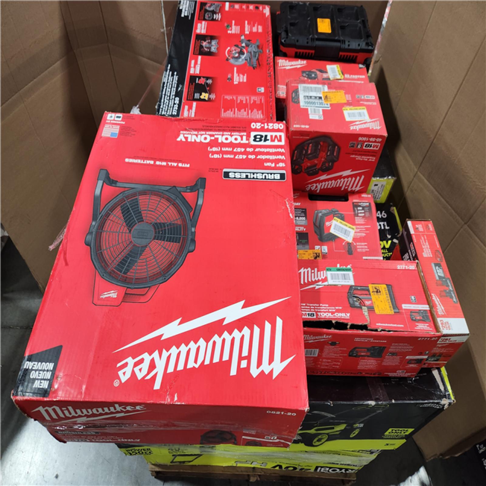 CALIFORNIA AS-IS TOOL PALLET