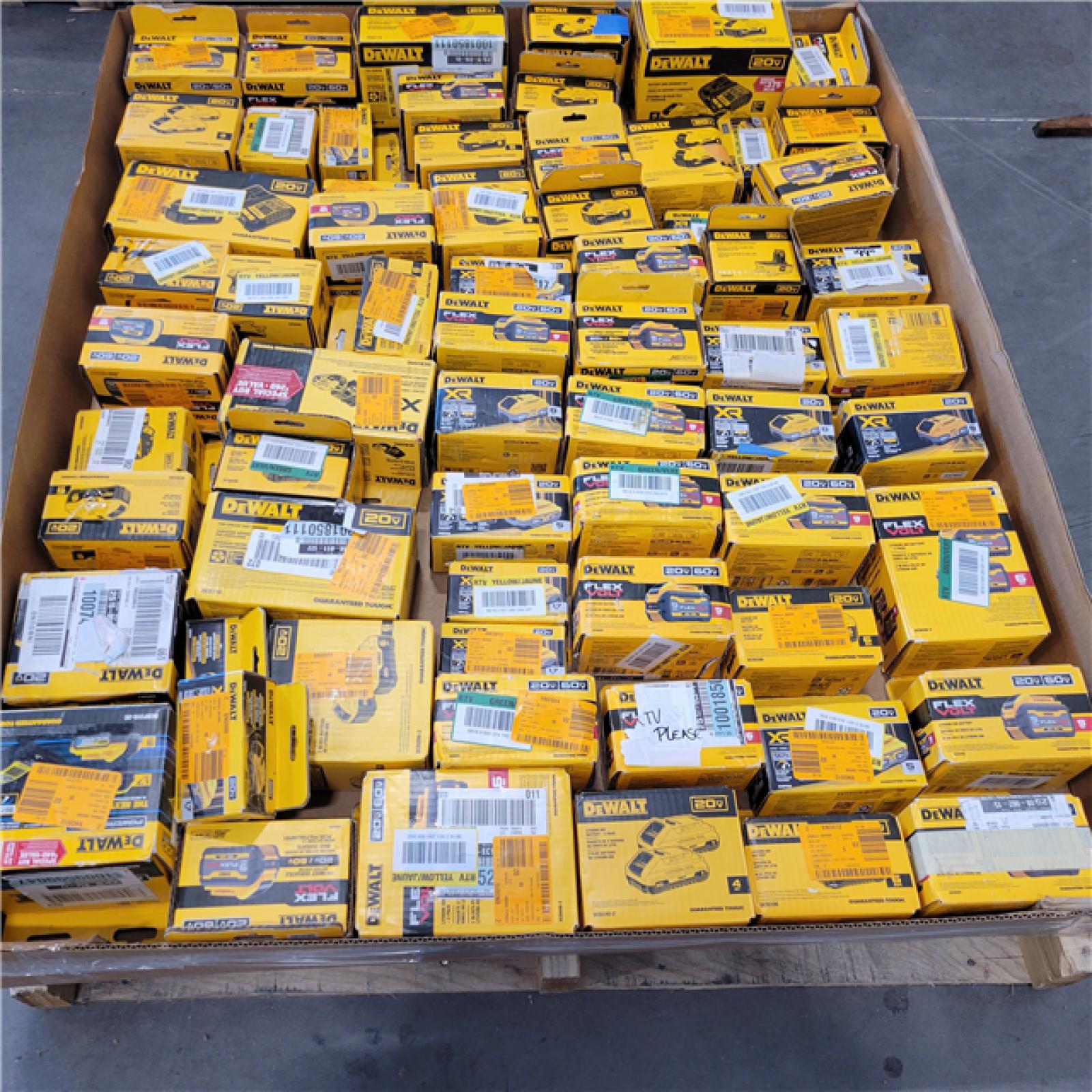 DALLAS LOCATION - AS-IS DEWALT  BATTERY PALLET
