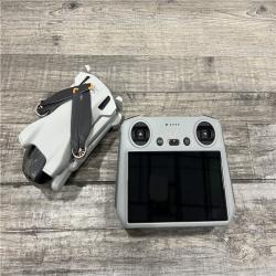 AS-IS DJI - Mini 3 Drone and Remote Control with Built-in Screen (DJI RC) - Gray