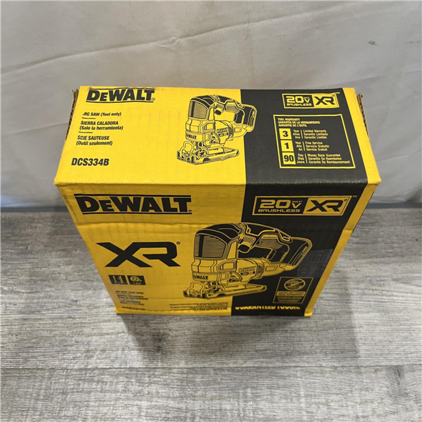 NEW - DEWALT 20V MAX XR Cordless Brushless Jigsaw (Tool Only)