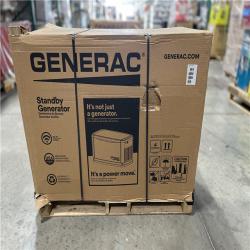 DALLAS LOCATION - Generac 26 000 Watt - Dual Fuel Air- Cooled Whole House Home Standby Generator